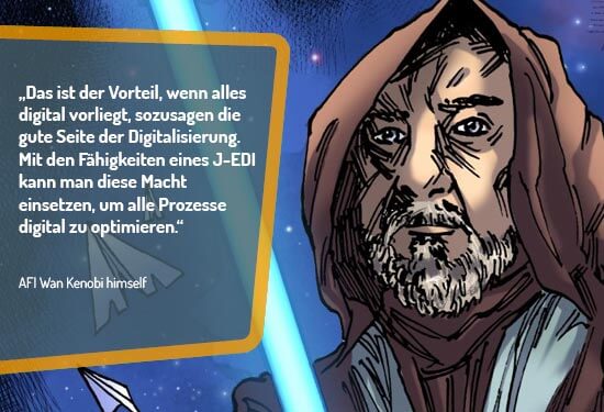 Zitat AFI Wan Kenobi Die gute Seite der Digitalisierung