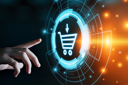 Blog | Digitize Customer Orders | Hand Points to Digital Shopping Cart