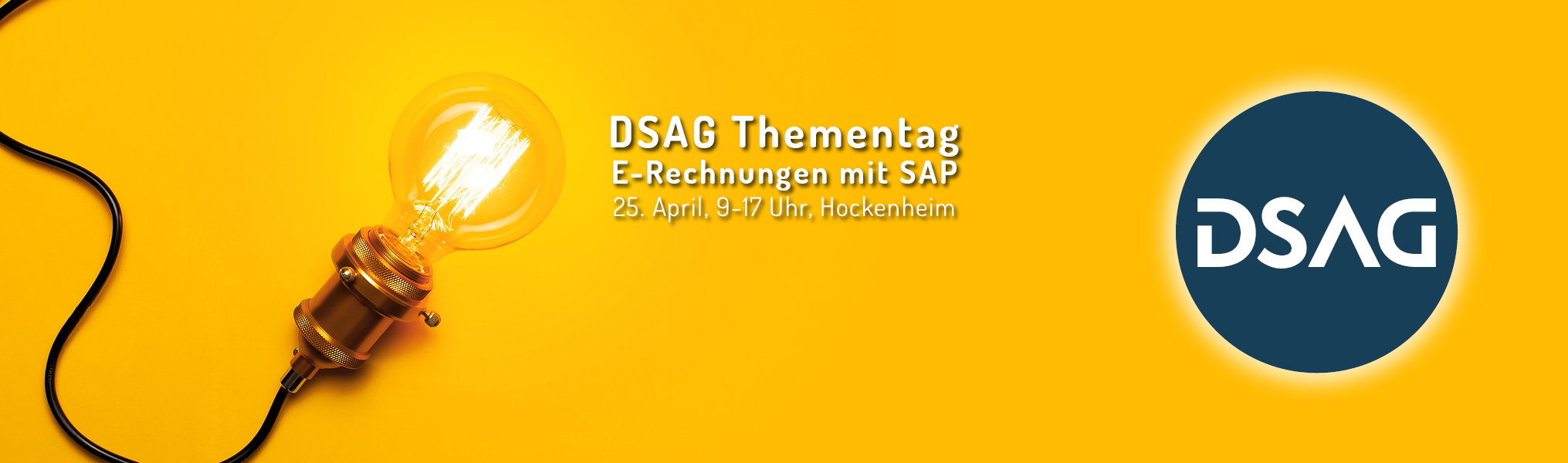 DSAG Thementag: E-Rechnungen mit SAP
