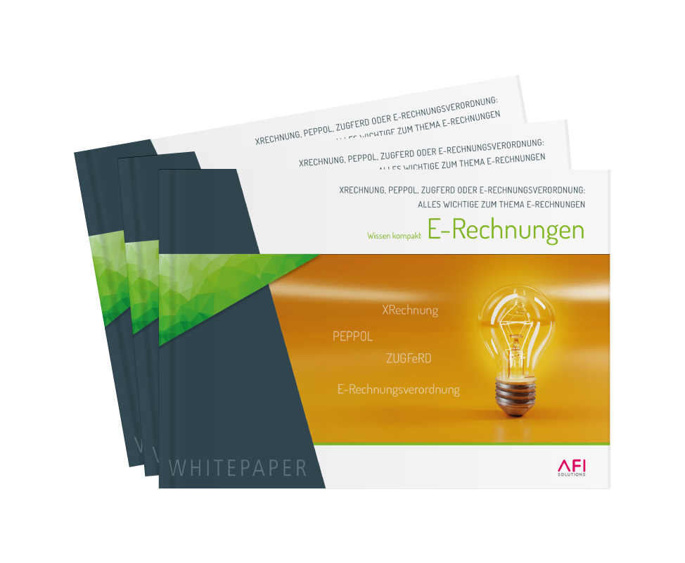 Blog | Cover Whitepaper E-Rechnungen