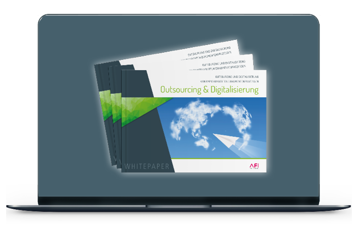 Karteikarten Whitepaper Outsourcing