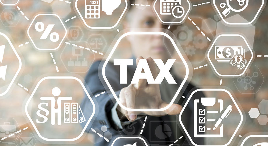 Regelung der USt-Id-Pruefung Regelung der USt-Id-Pruefung Hand Transparentes Flipchart Icons Tax