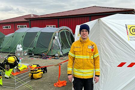 Kahramanmaras, Rettungsdienst, Rettungshelfer, Rettungscamp